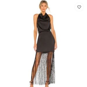 X REVOLVE Beatrice Dress in Black - ELLIATT - new in bag!